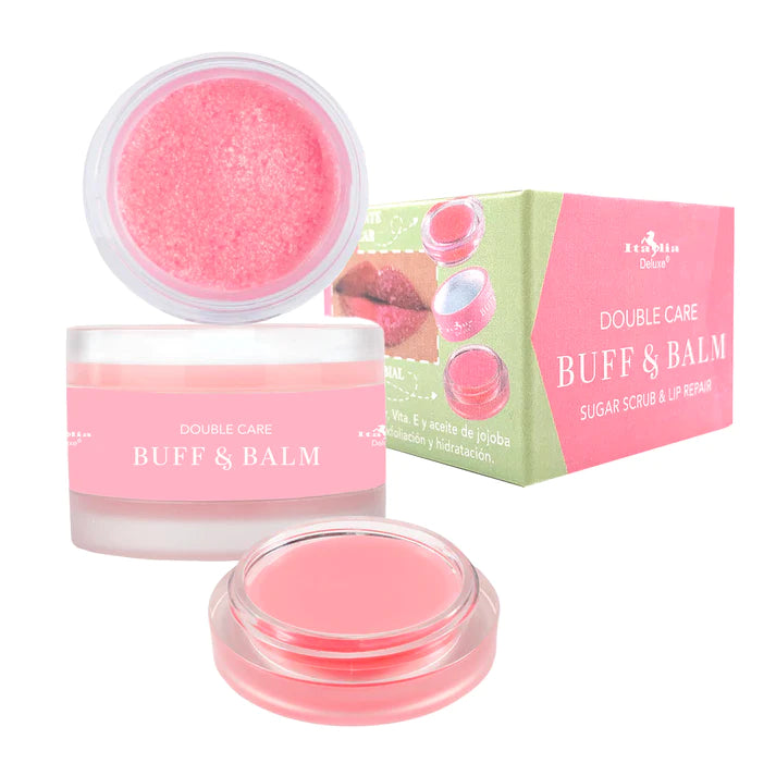 Buff &amp; Balm | Sugar Scrub &amp; Lip Repair 